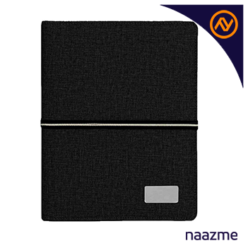 A5-notebook-organiser-with-10000mAh-powerbank-black