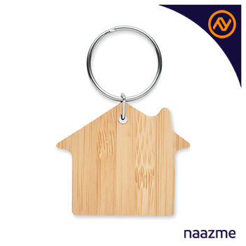 bamboo-house-key-ring