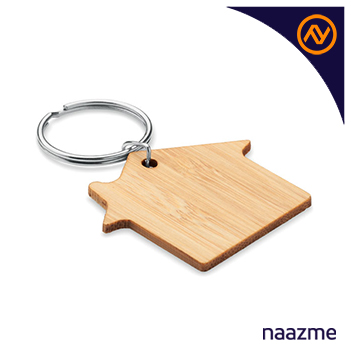 bamboo-house-key-ring