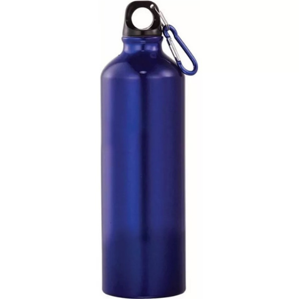 Blue modern water bottle