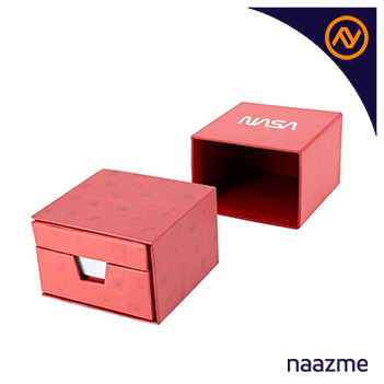  eco-neutral Memo/Calendar Cube - Red