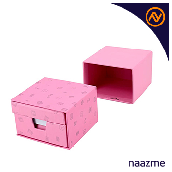 eco-neutral Memo/Calendar Cube - Pink