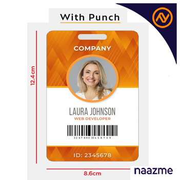 PVC ID Card Printing with Punch