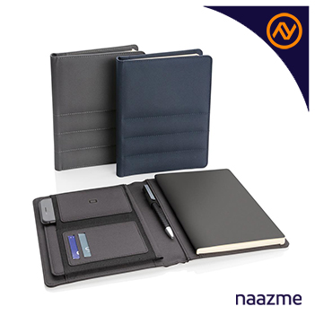  RPET A5 notebook - Navy Blue