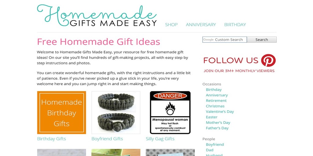 Homemade Gifts Made Easy